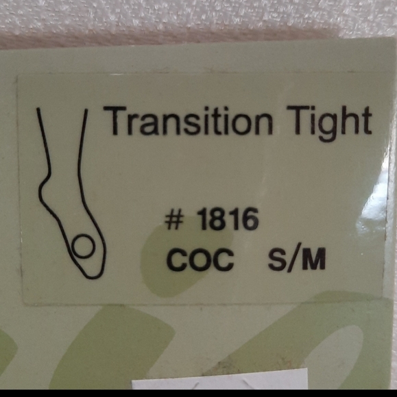 Capezio Matte Semi Opaque Transition Tight - Picture 3 of 4